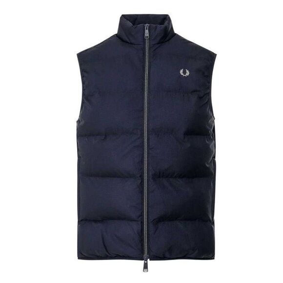 Fred Perry Mens Insulated Vest / Navy